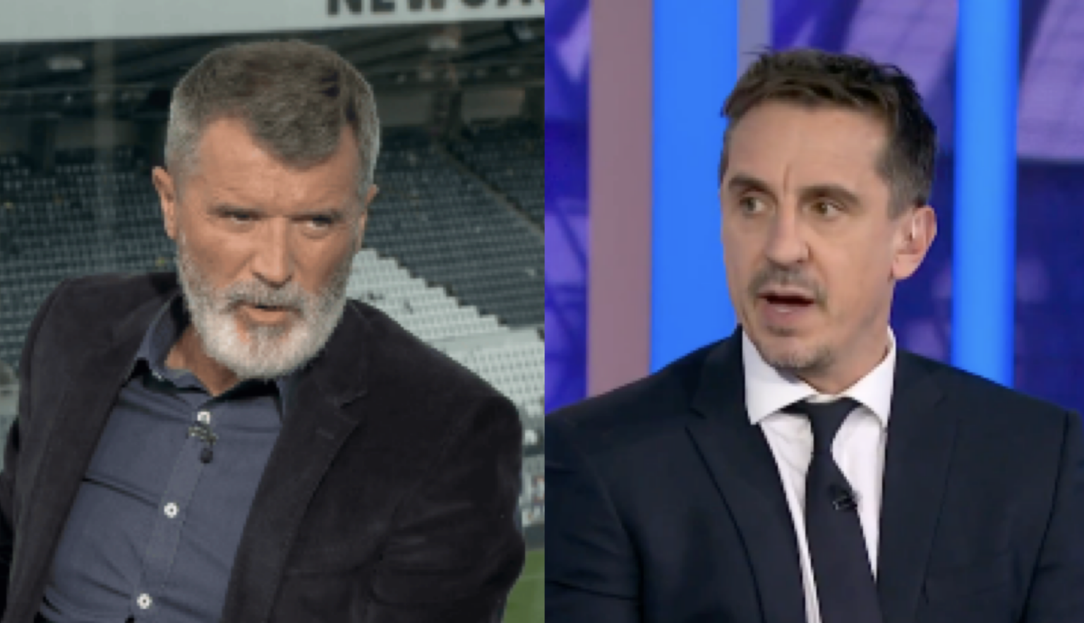 “They’re so…” Gary Neville disagrees with Roy Keane claim vs Newcastle ...