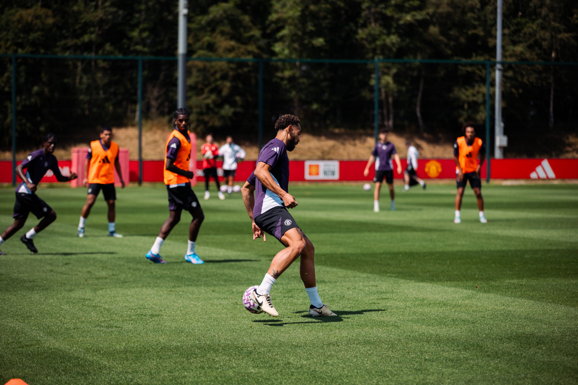 Five things spotted during Man Utd's first pre-season training session as  'world-class talent' Shea Lacey involved